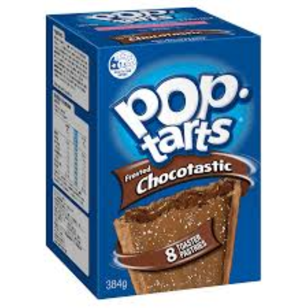 KELLOGGS POP TARTS FROSTED CHOCOTASTIC 384G